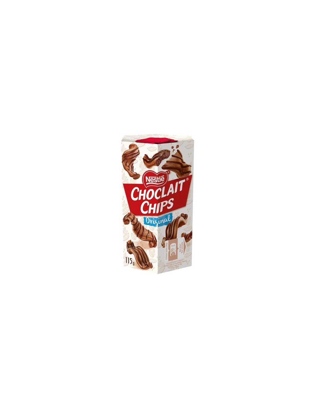 Nestle Choclait Chips Original 115g