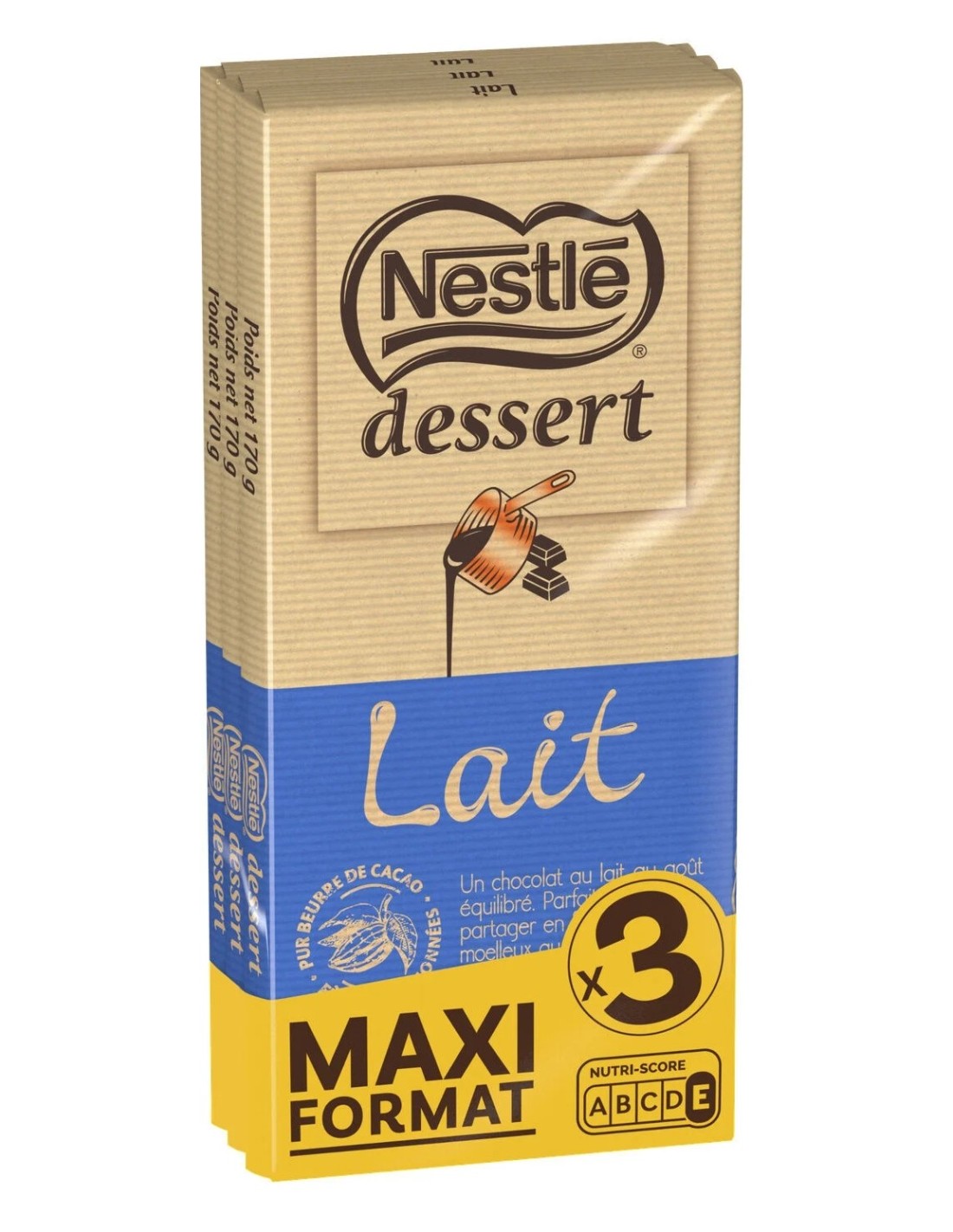 Nestle Dessert Lait 3PK 510g
