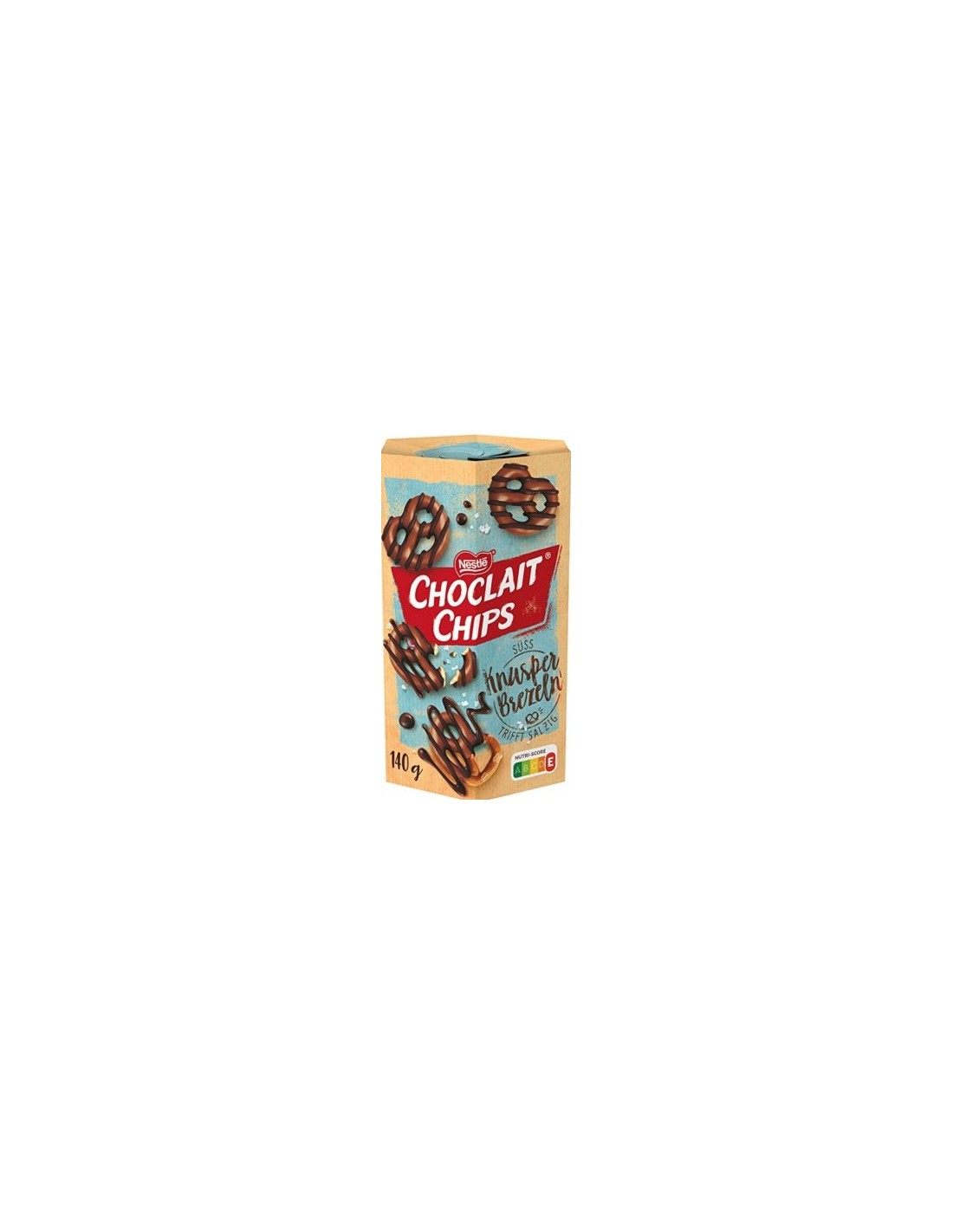 Nestle Choclait Chips Crispy Pretzel 140g
