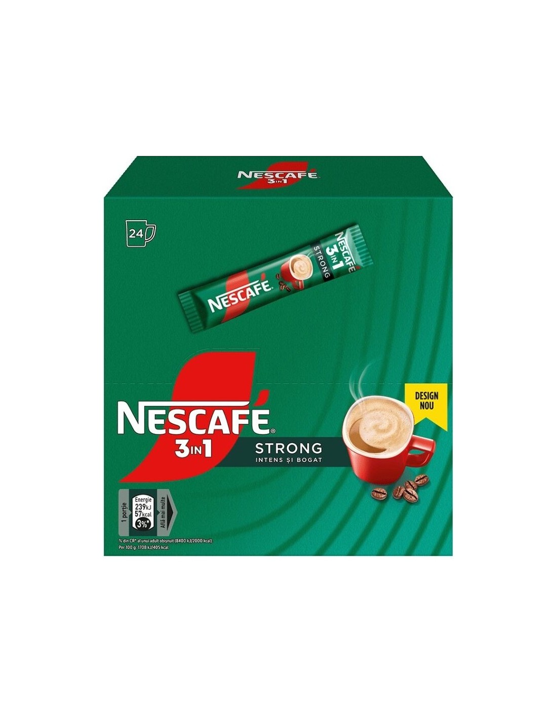 Nescafe 3in1 Strong 24pcs 396g