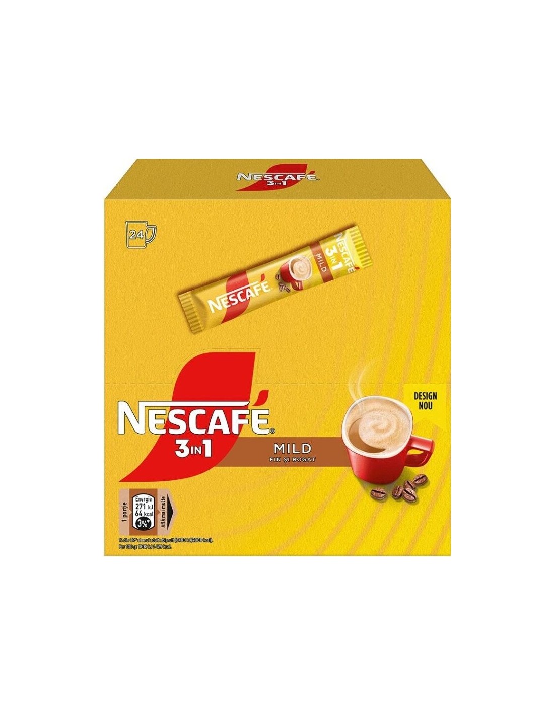 Nescafe 3in1 Mild 24pcs 360g