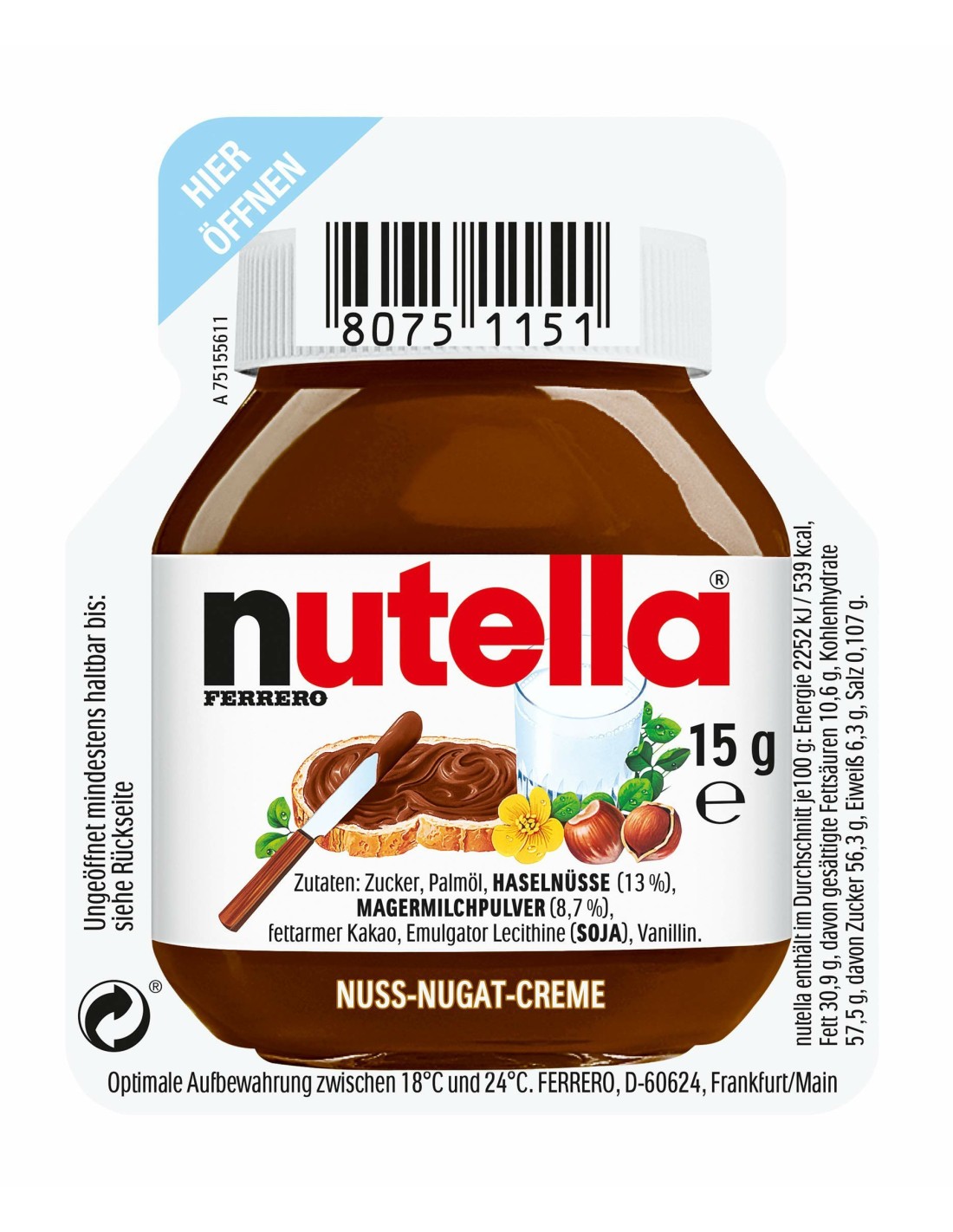 Nutella 15g