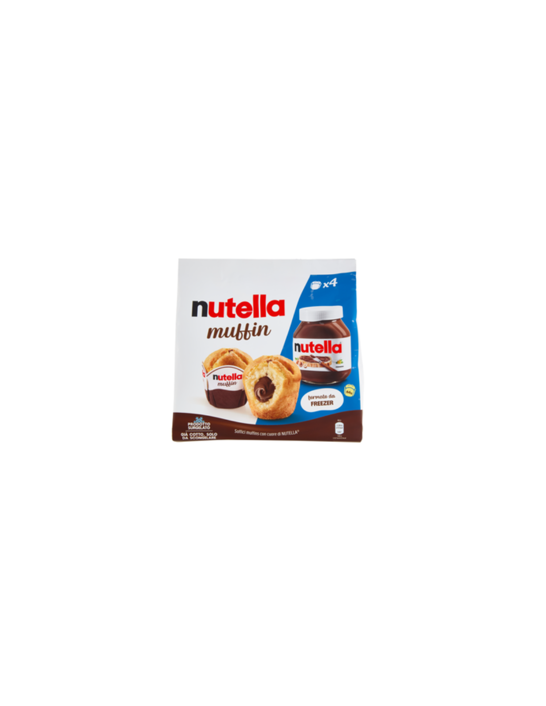 Nutella Muffin 4Pk (Frozen) 240g
