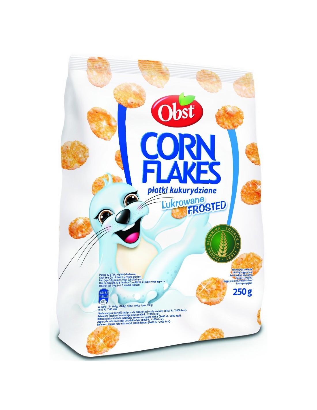 Obst Corn Flakes Frosted – Coated With Sugar 250g