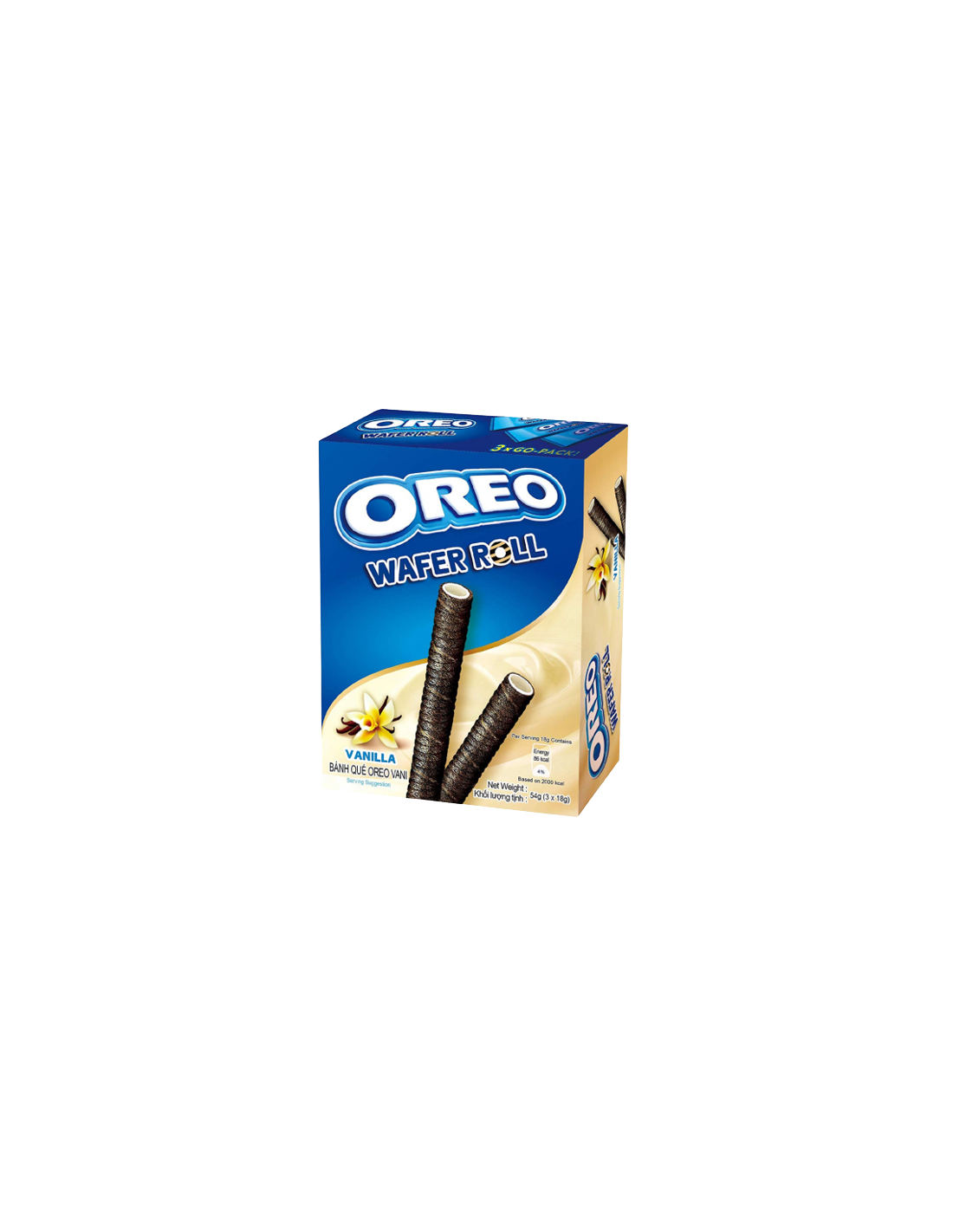 Oreo Wafer Roll Vanilla 54g