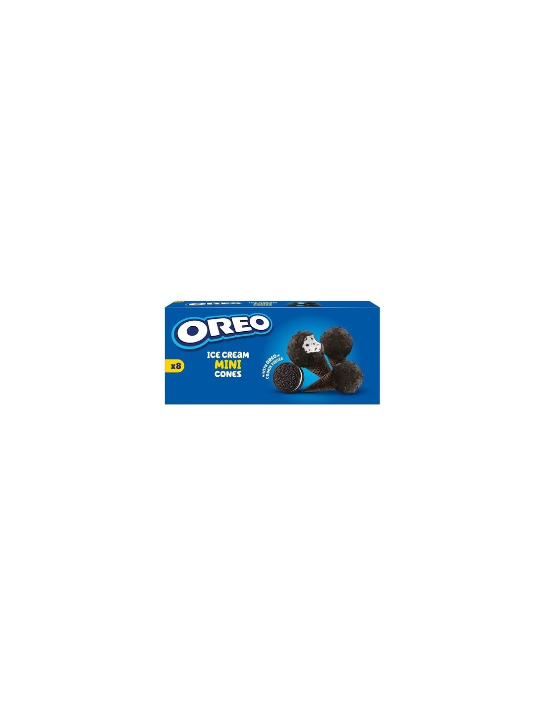 Oreo Mini Ball Cones 8Pk 200ml