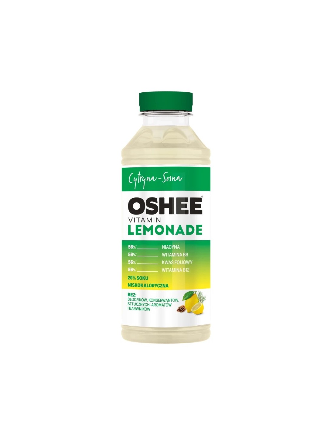 Oshee Vitamin Lemonade Lemon & Pine 555ml