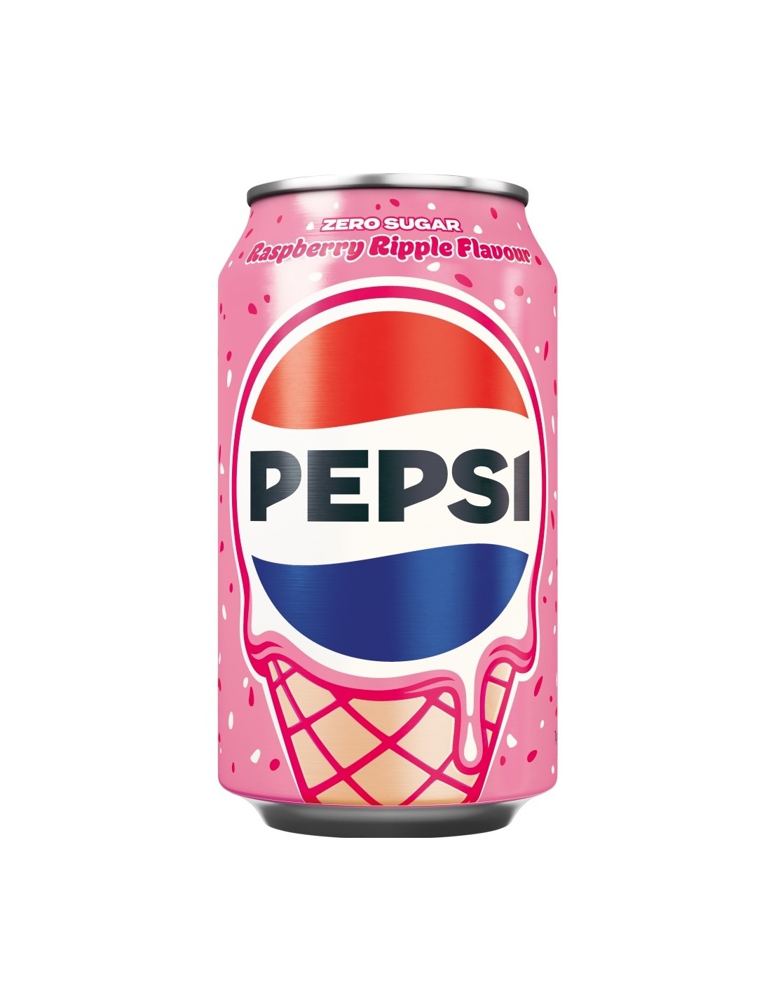 Pepsi Raspberry Ripple Flavour Can 330ml