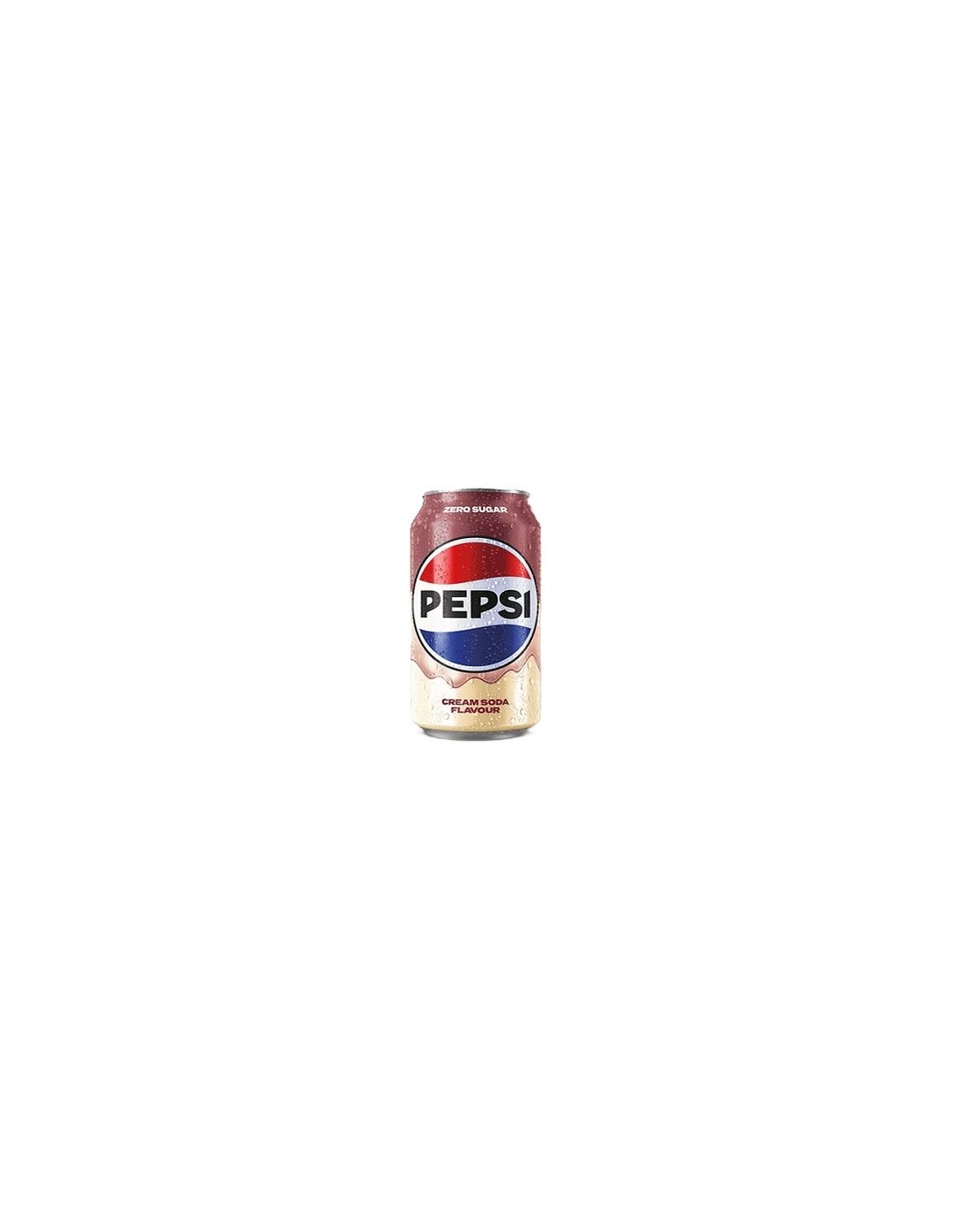 Pepsi Cream Zero Sugar Can 330ml