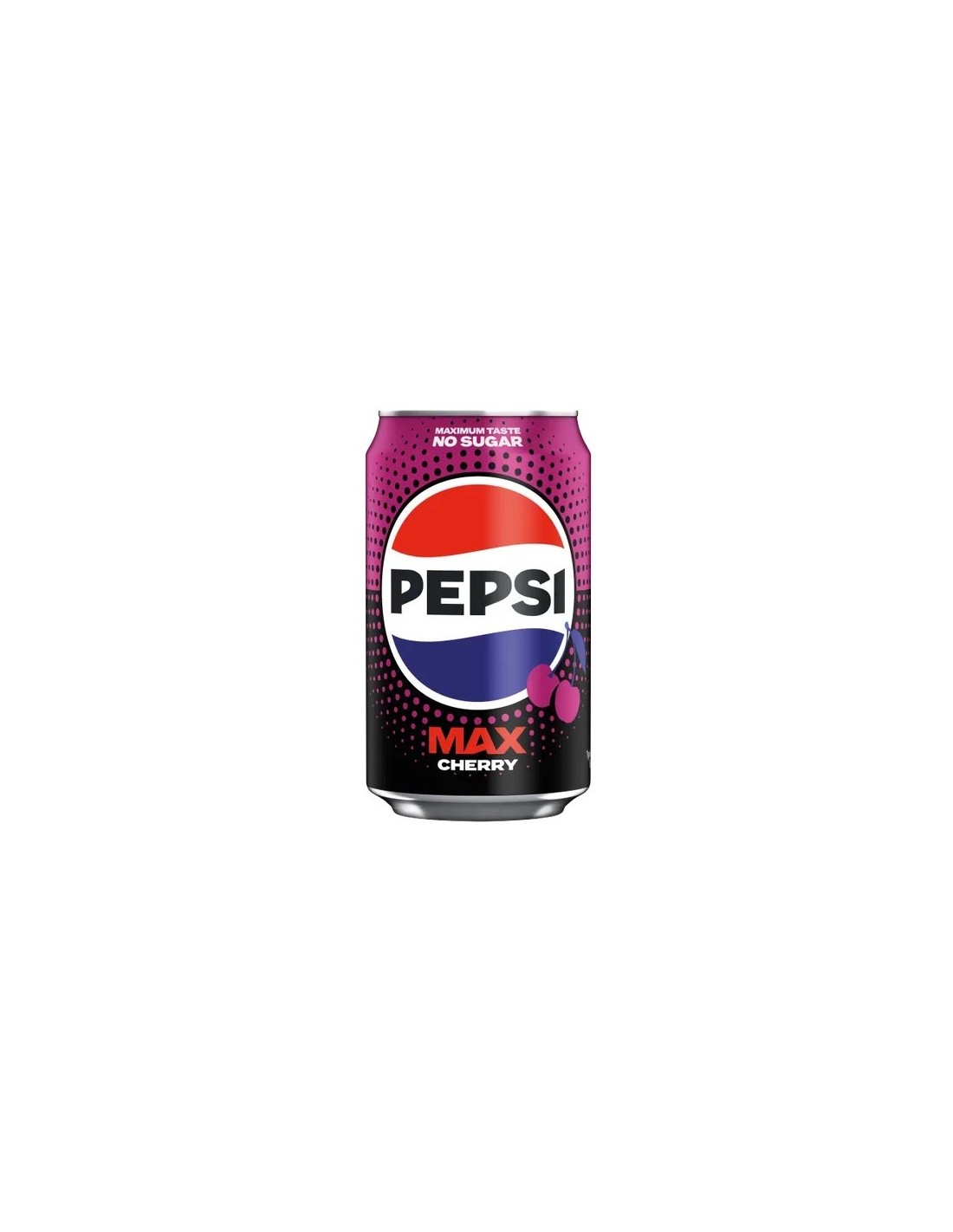 Pepsi Max Cherry No Sugar Can 330ml