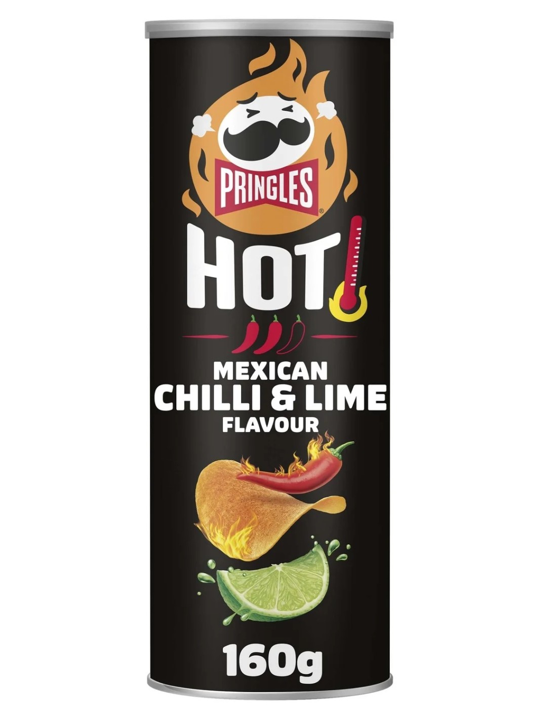 Pringles Hot Mexican Chilli & Lime 160g