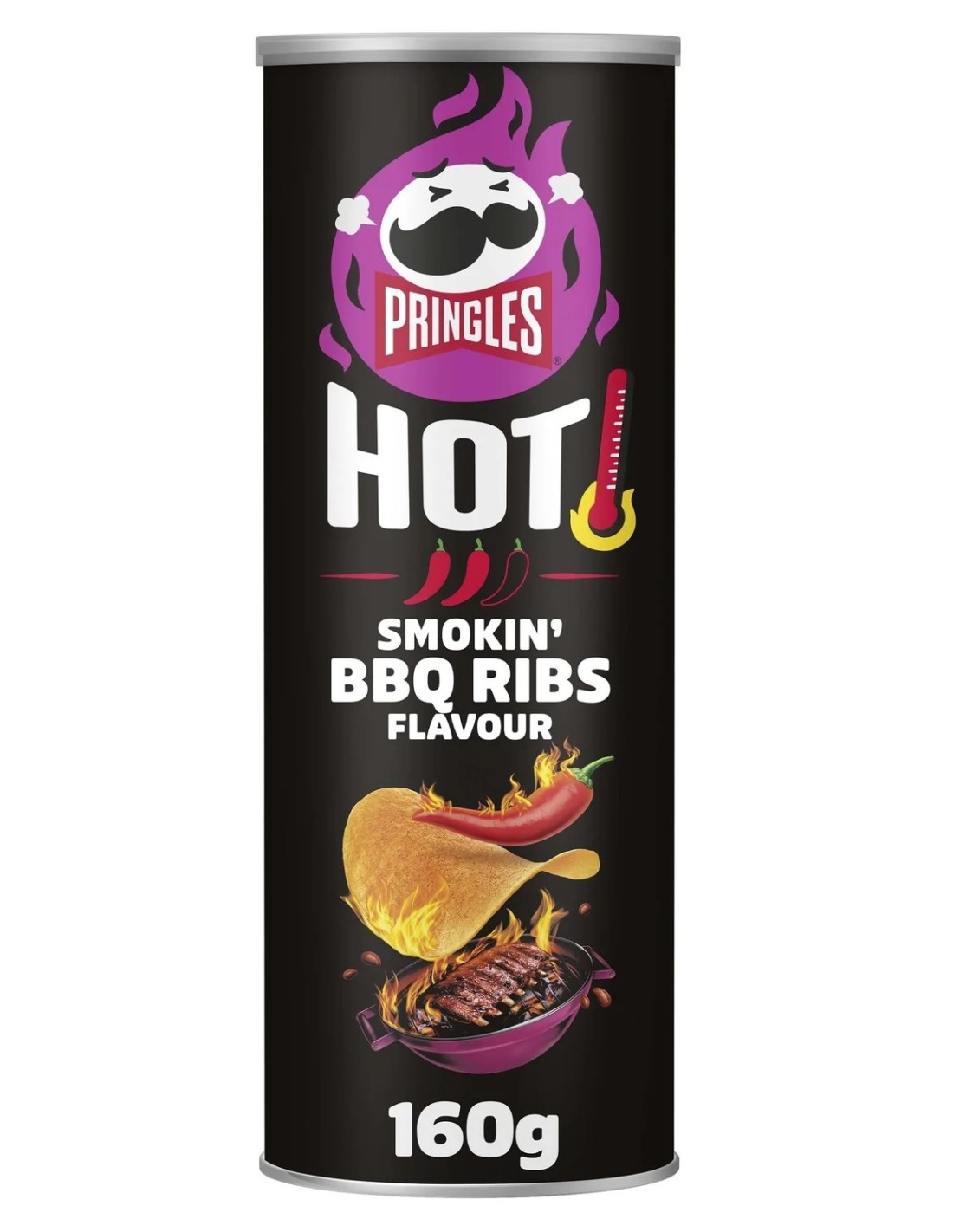 Pringles Hot Smokin' BBQ Ribs 160g