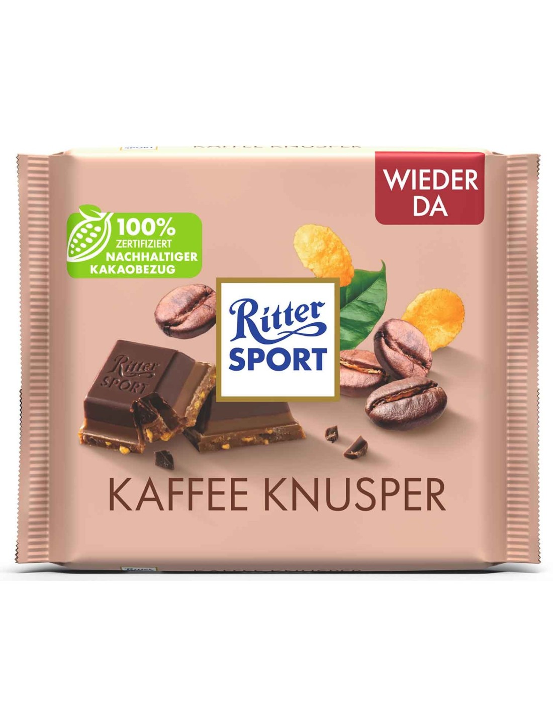 Ritter Sport Coffee Cream & Corn Flakes 100g