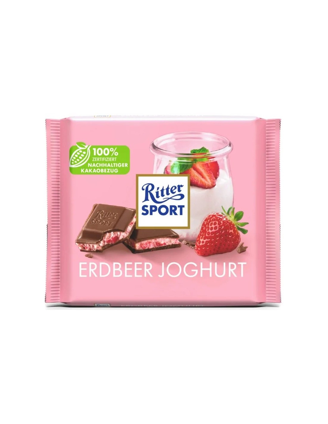 Ritter Sport Strawberry Yoghurt 100g