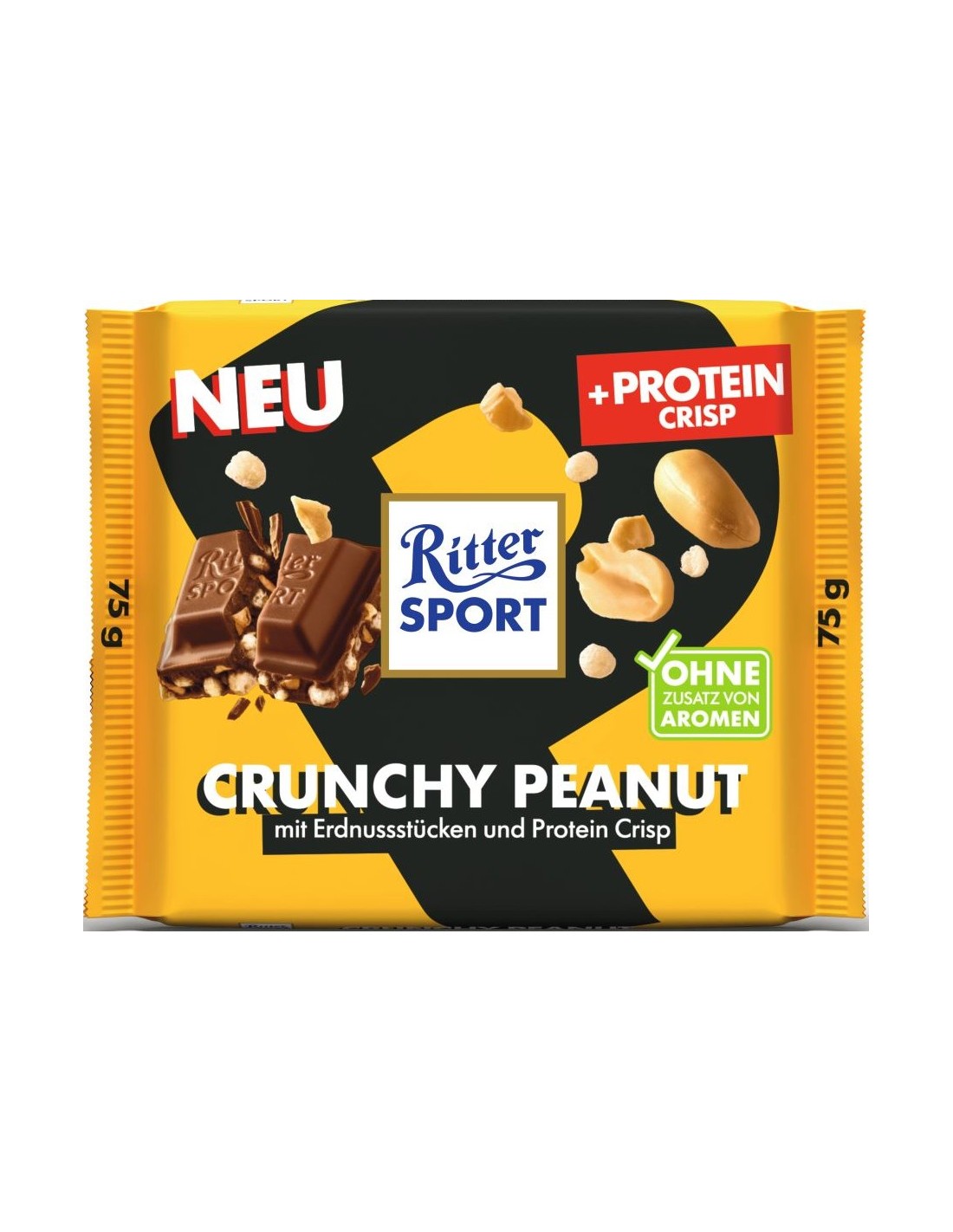 Ritter Sport Crunchy Peanut Protein Crisp 75g