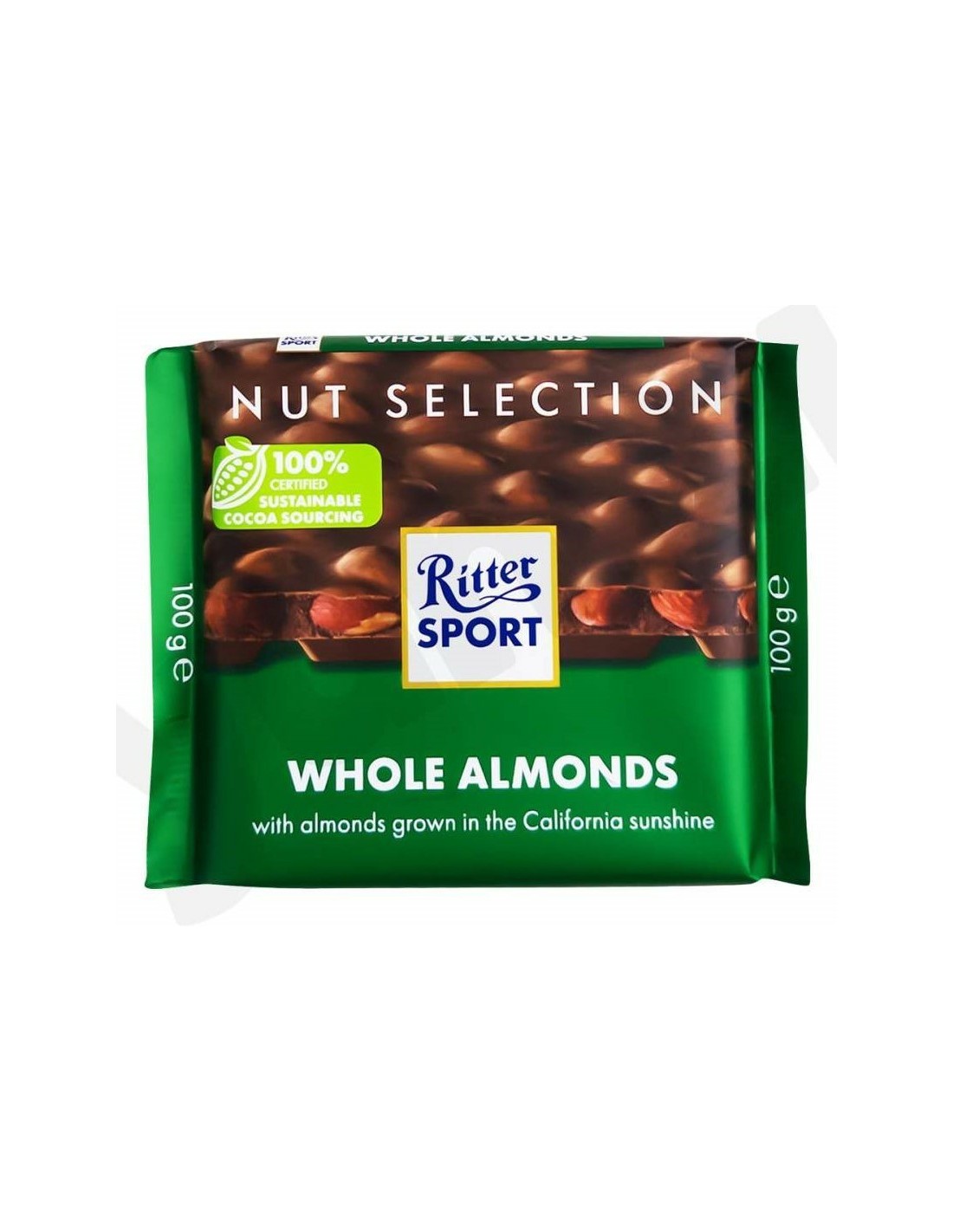 Ritter Sport Whole Almonds 100g