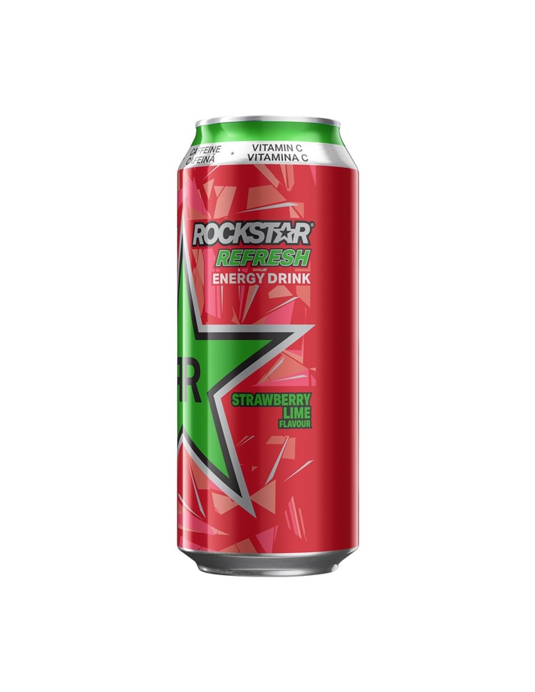 Rockstar Straw & Lime 500ml