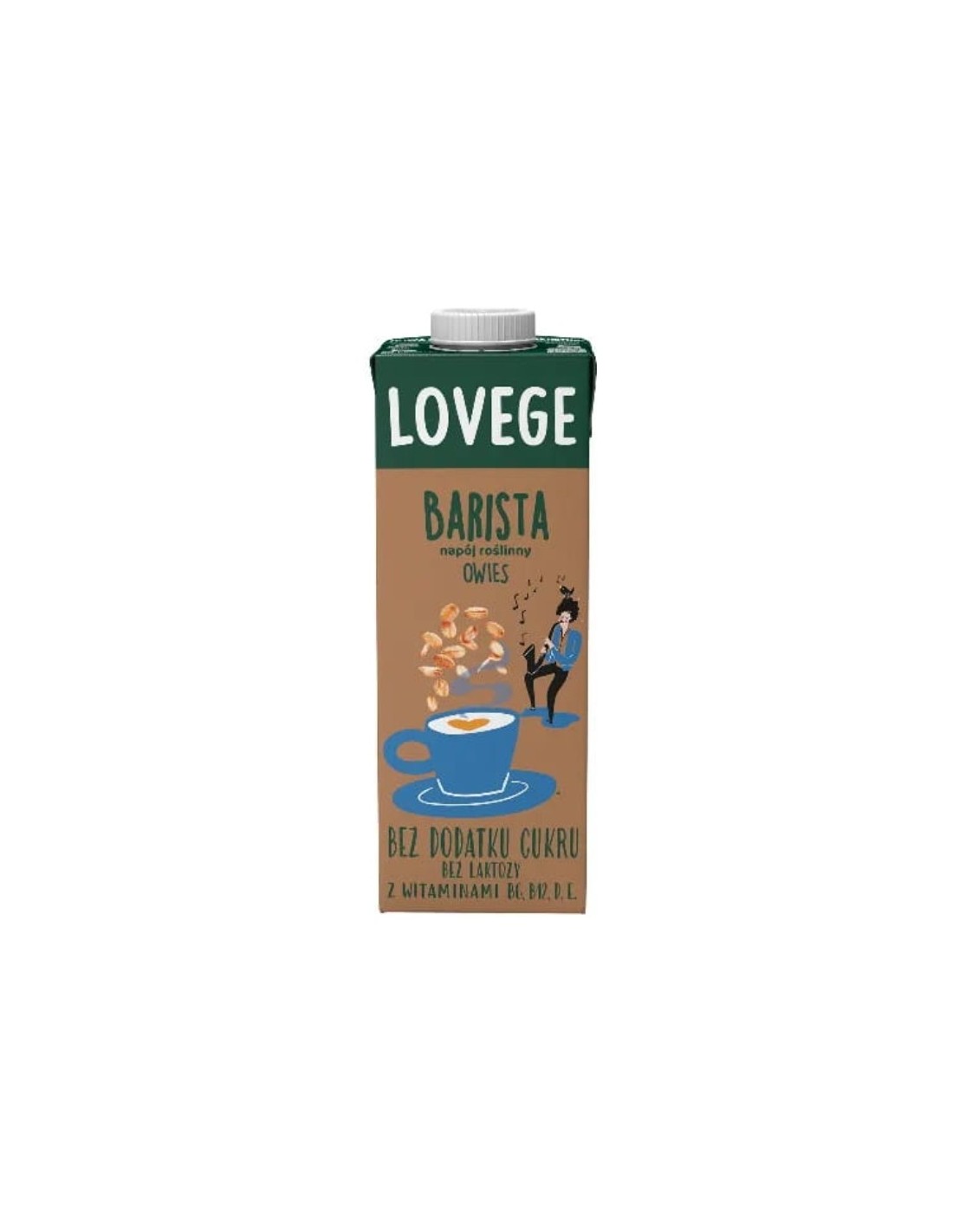 Sante Lovege Barista Oat No Sugar 1L