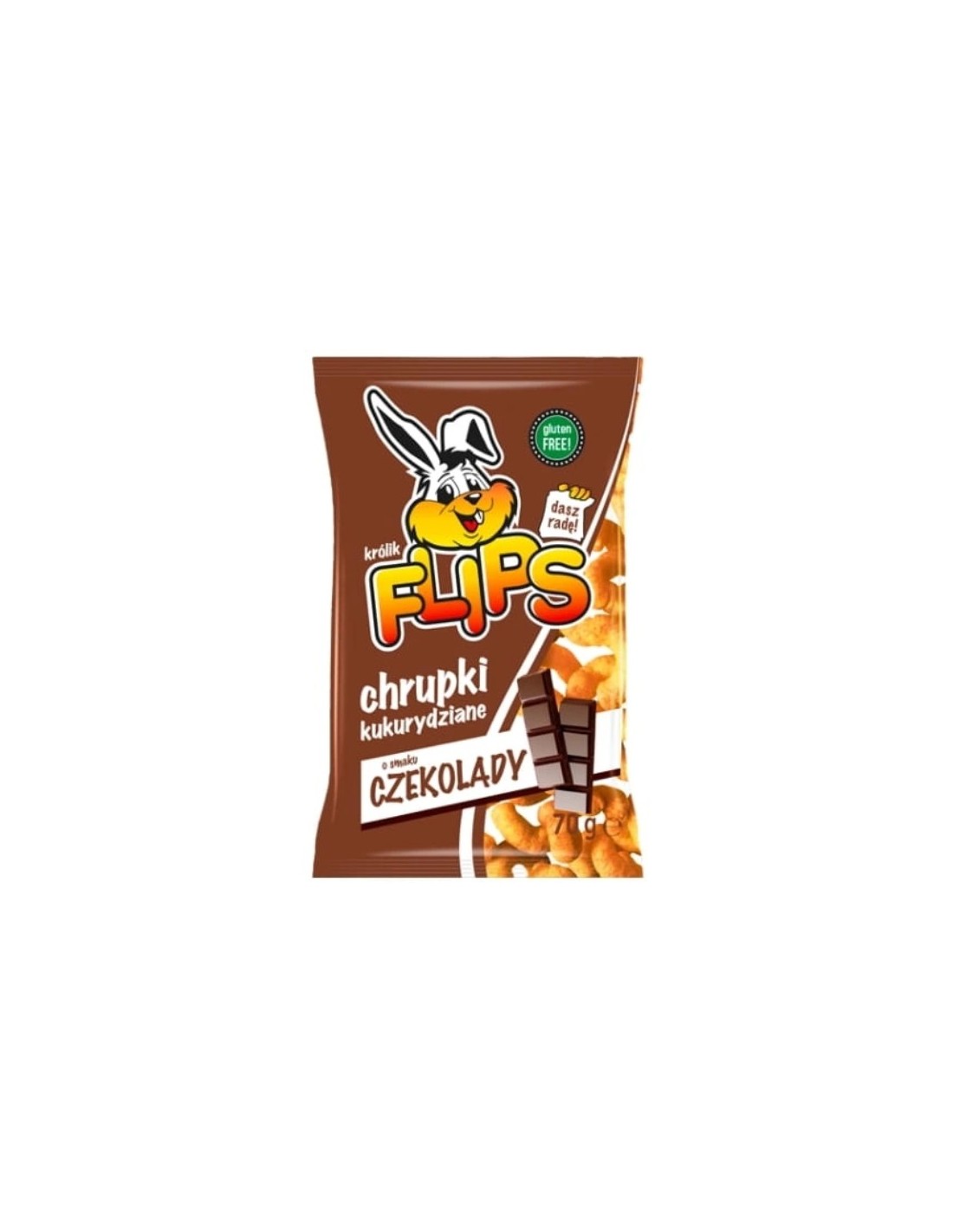 Flips Corn Puffs Chocolate 70g