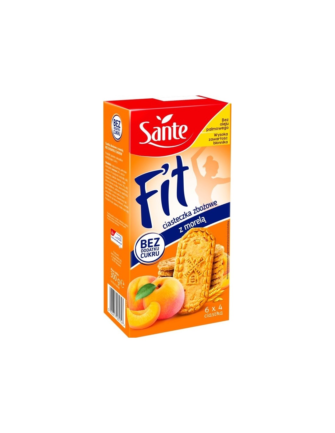 Sante Fit Cereal Cookies with Apricot 300g