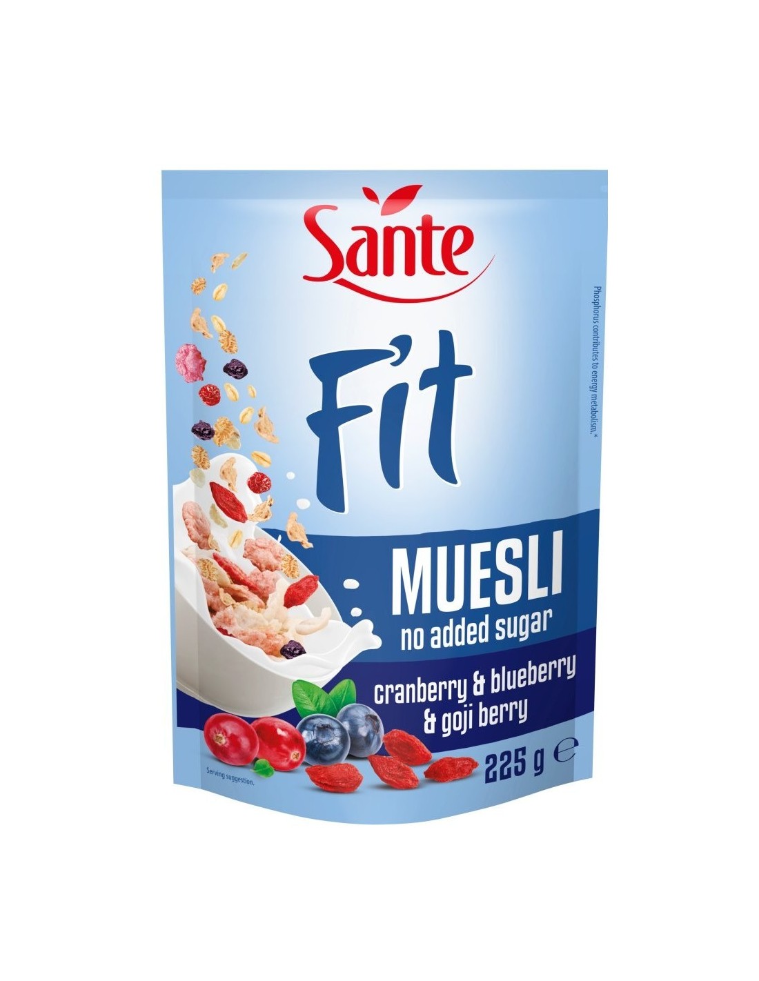 Sante Fit Cranberry Blueberry Goji 225g
