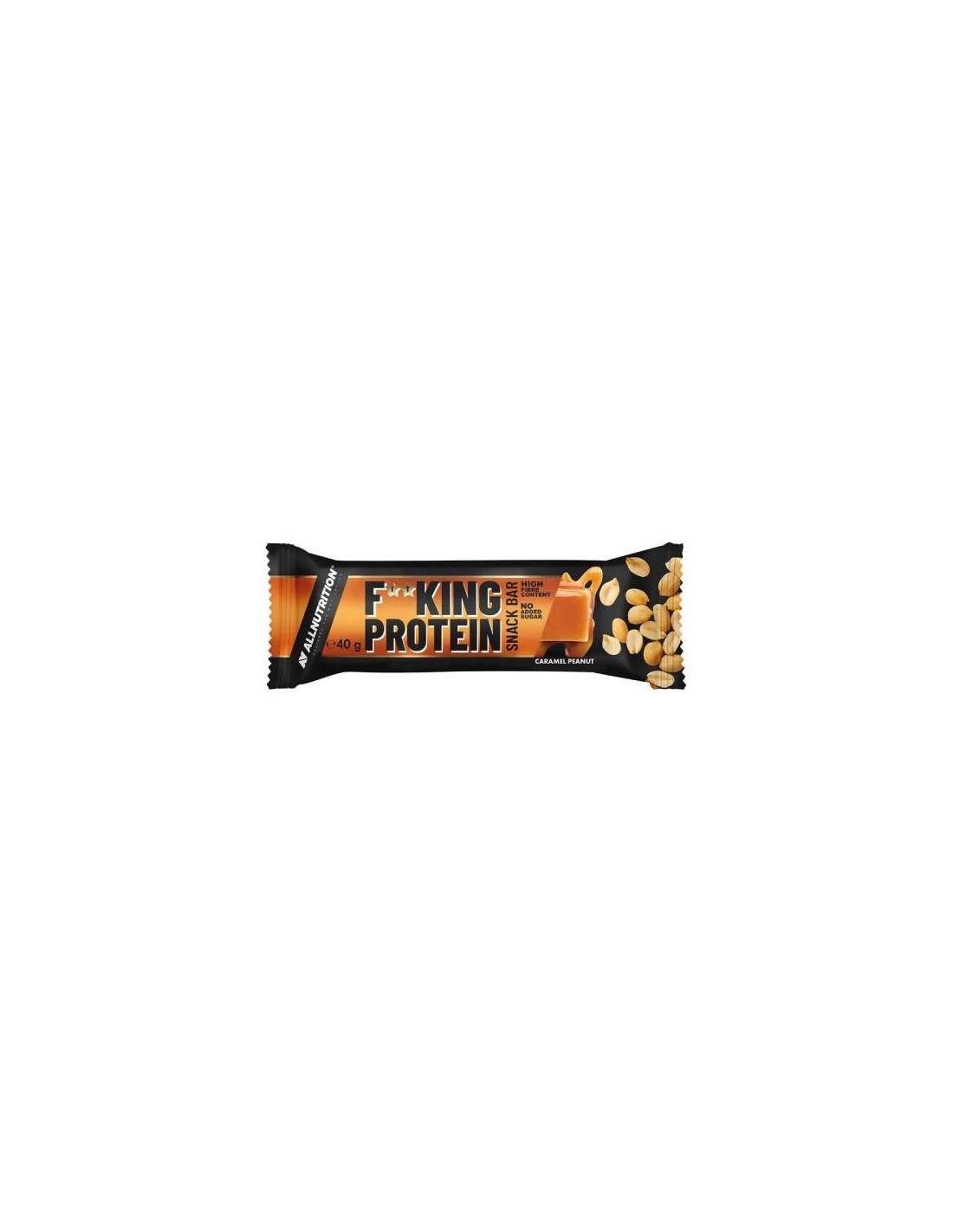 AllNutrition Fitking Protein Snack Bar Caramel Peanut 40g