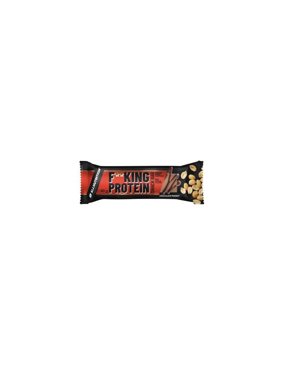 AllNutrition Fitking Protein Snack Bar Chocolate Peanut 40g
