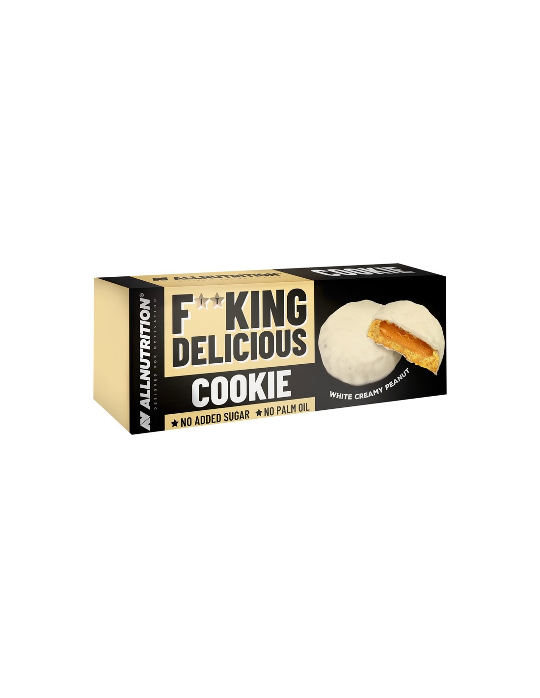 AllNutrition Fitking Delicious Cookie White Creamy Peanut 128g