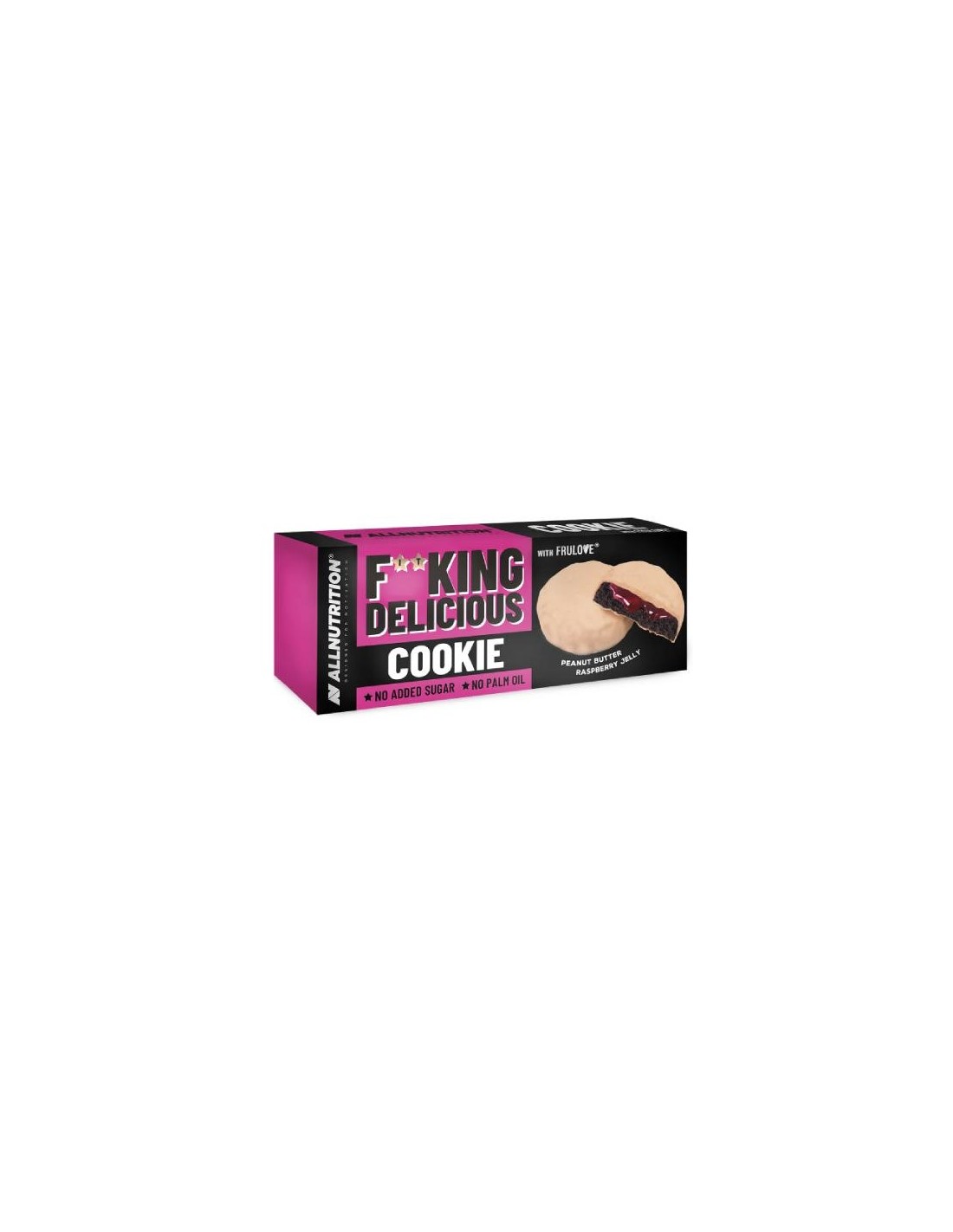 AllNutrition Fitking Delicious Cookie Peanut Butter Raspberry Jelly 128g