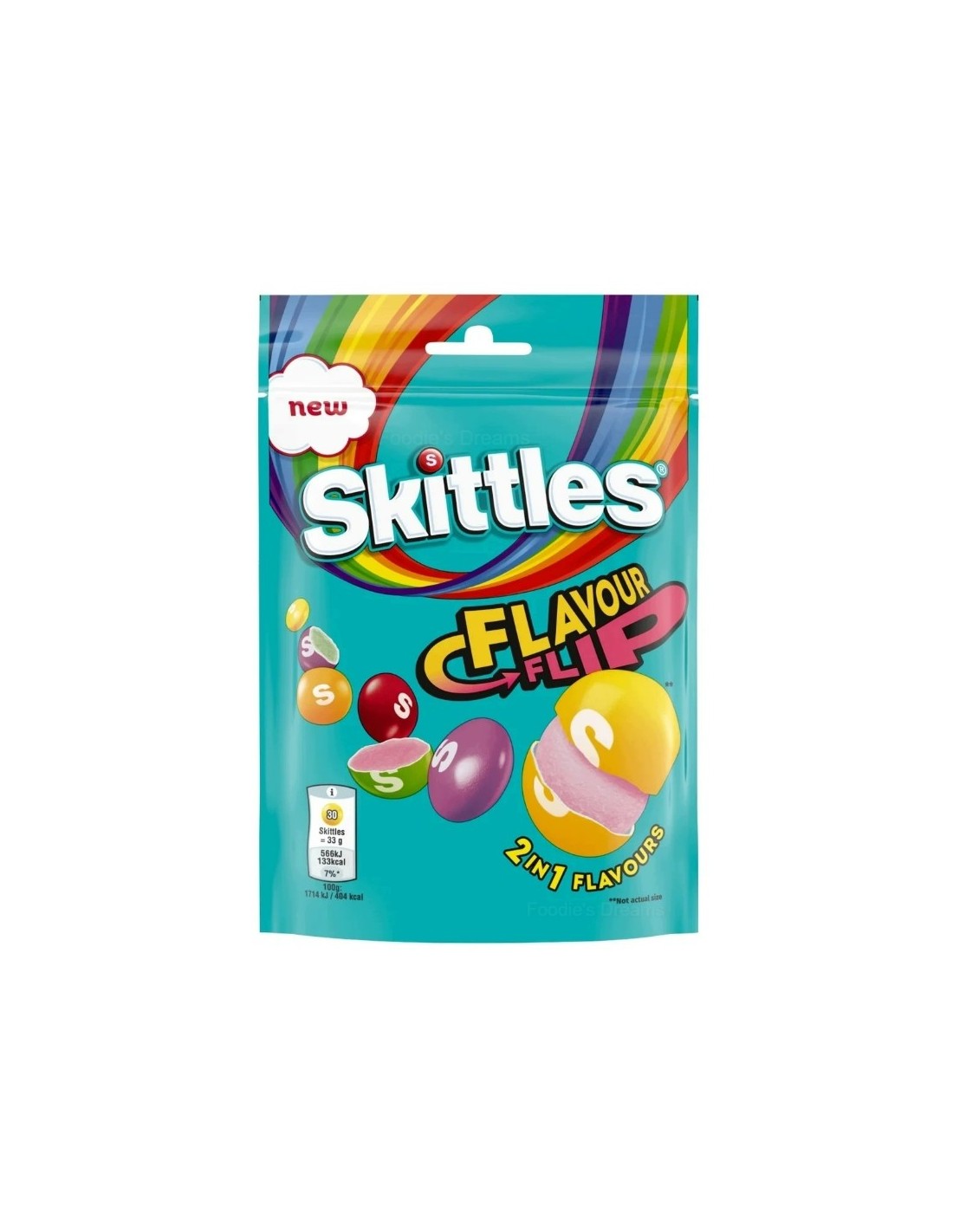 Skittles Flavour Flip Sweets Bag 152g