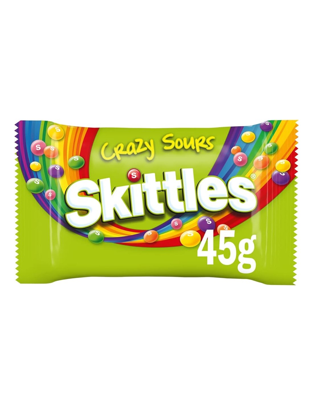 Skittles Sweets Bag Crazy Sours 45g