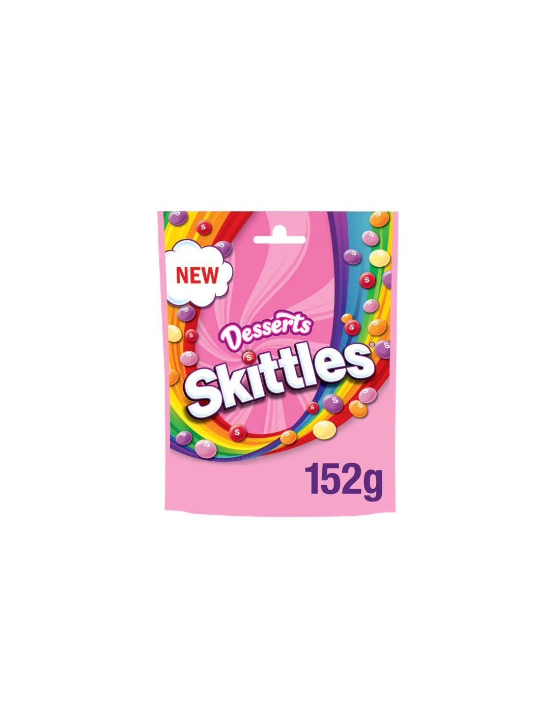 Skittles Vegan Sweets Dessert Flavored Treat Bag 152g