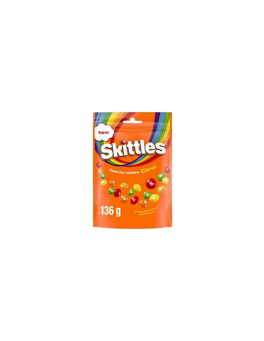 Skittles Citrus Pouch 136g