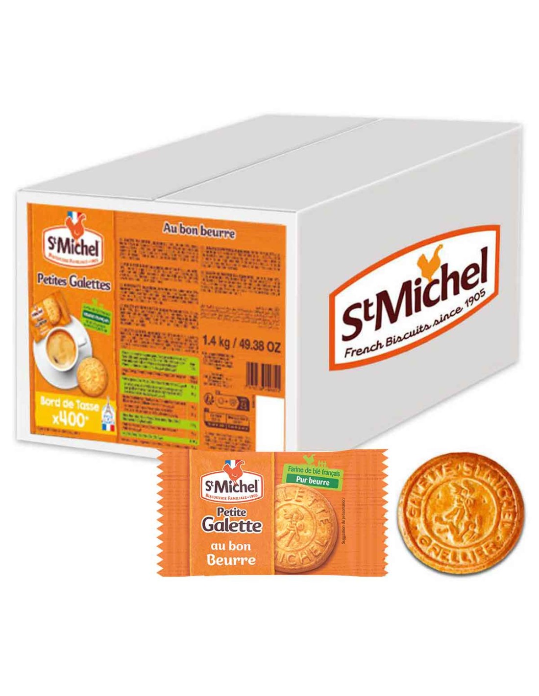 St Michel Petites Galettes 400Pk 1.4kg