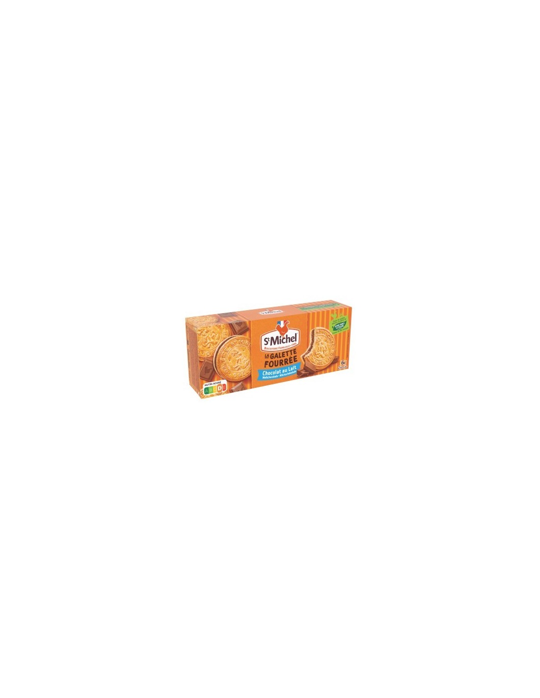 St Michel Galette Fourrée Chocolat au Lait 240g
