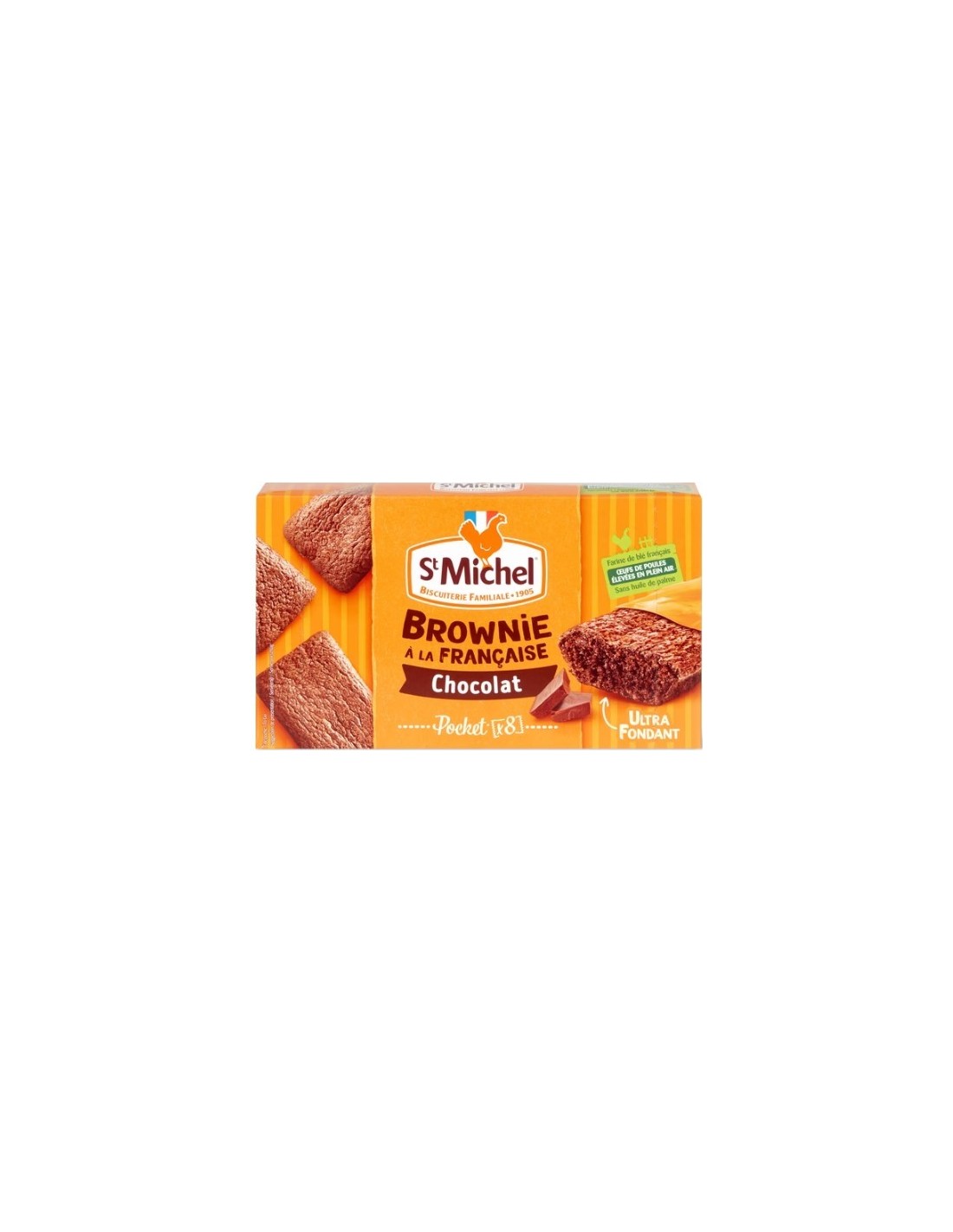 St Michel Brownie Individuel Chocolat 240g