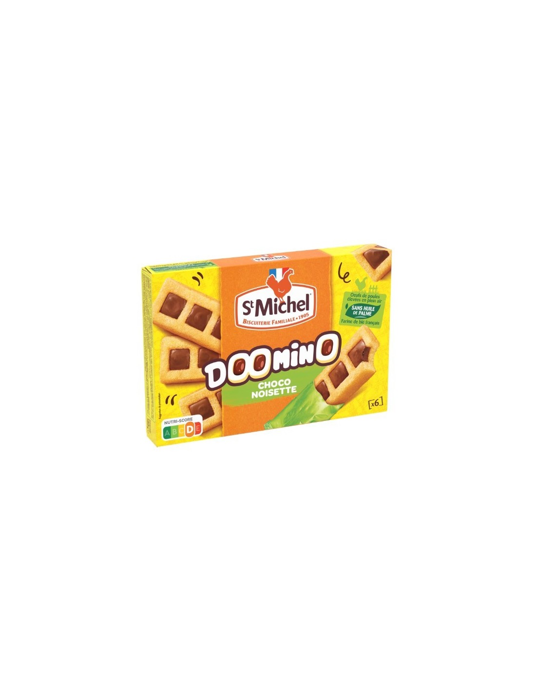 St Michel Doomino Chocolat Noisette 180g