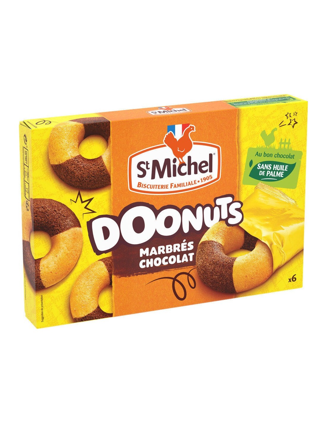 St Michel Doonuts Marbrés Chocolat 180g