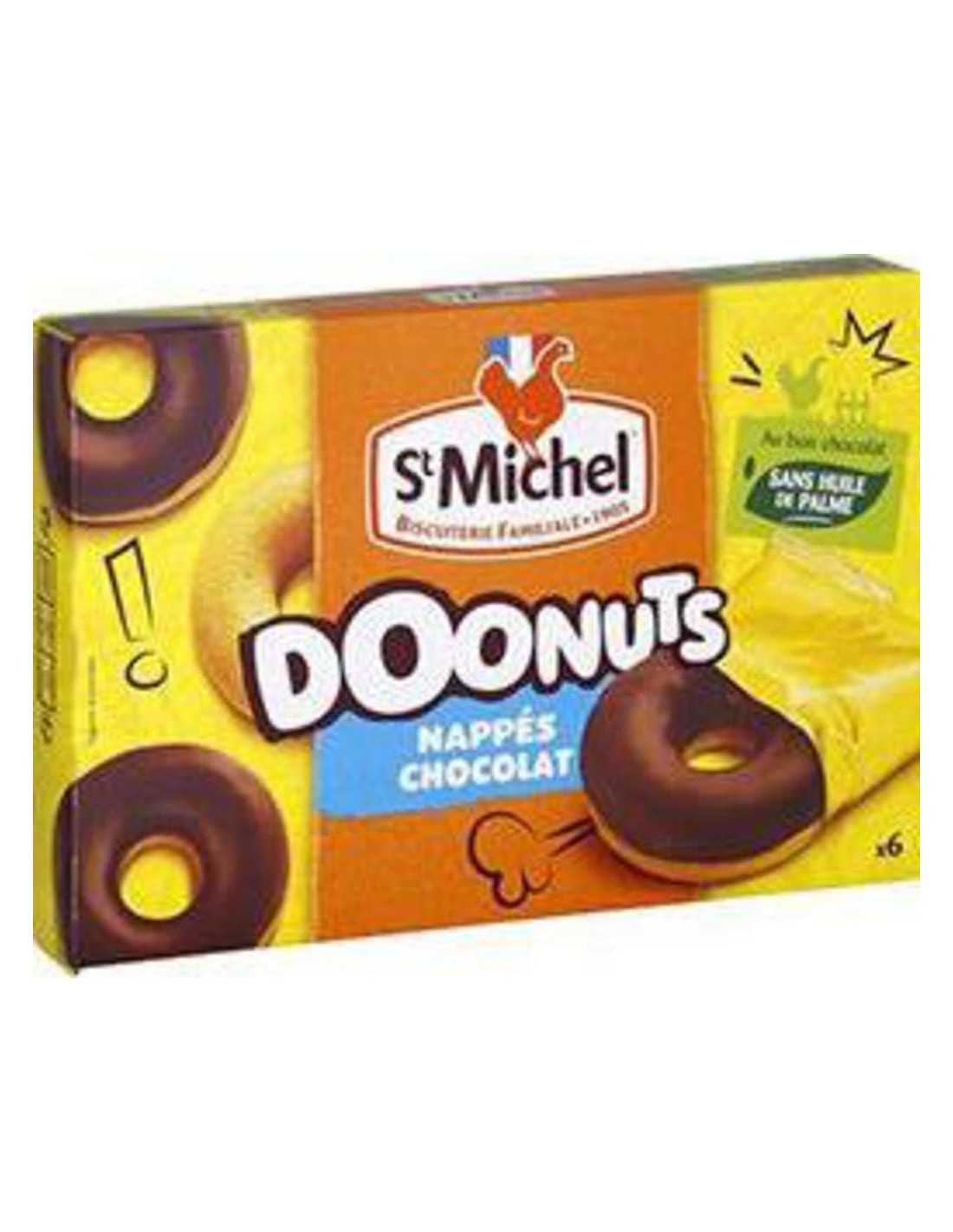 St Michel Doonuts Nappés Chocolat 180g