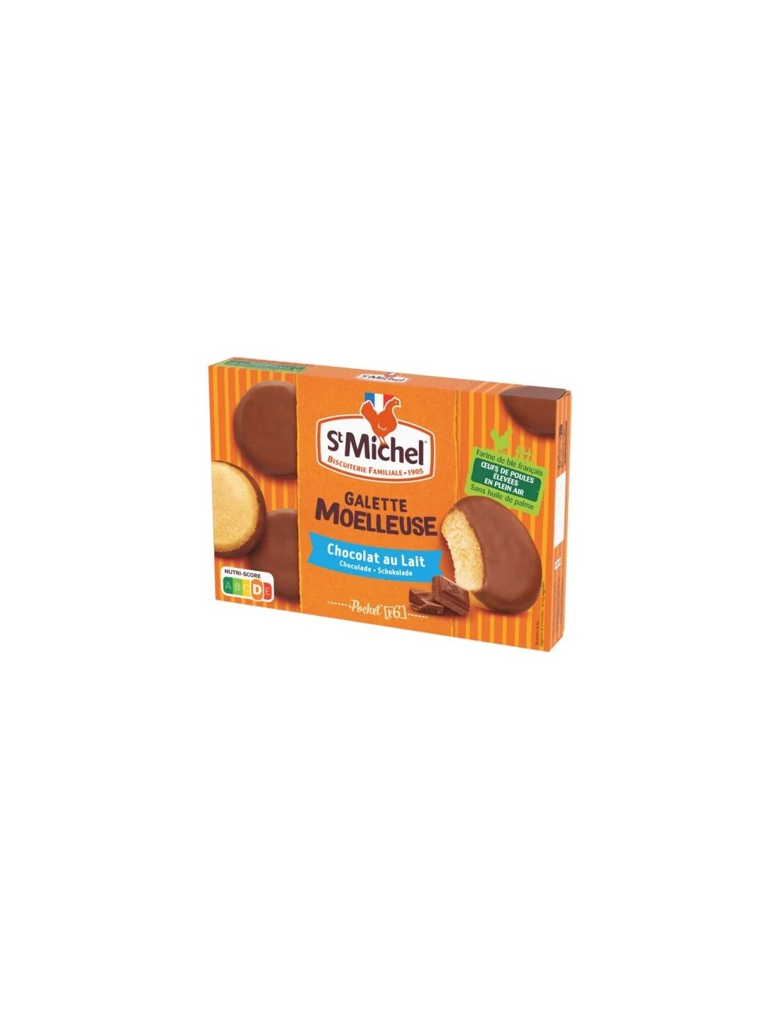 St Michel Gallettes Moellleuse au Chocolat au Lait 180g