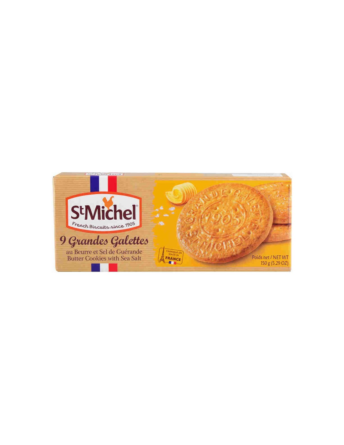 St Michel Grandes Galettes Sel 150g