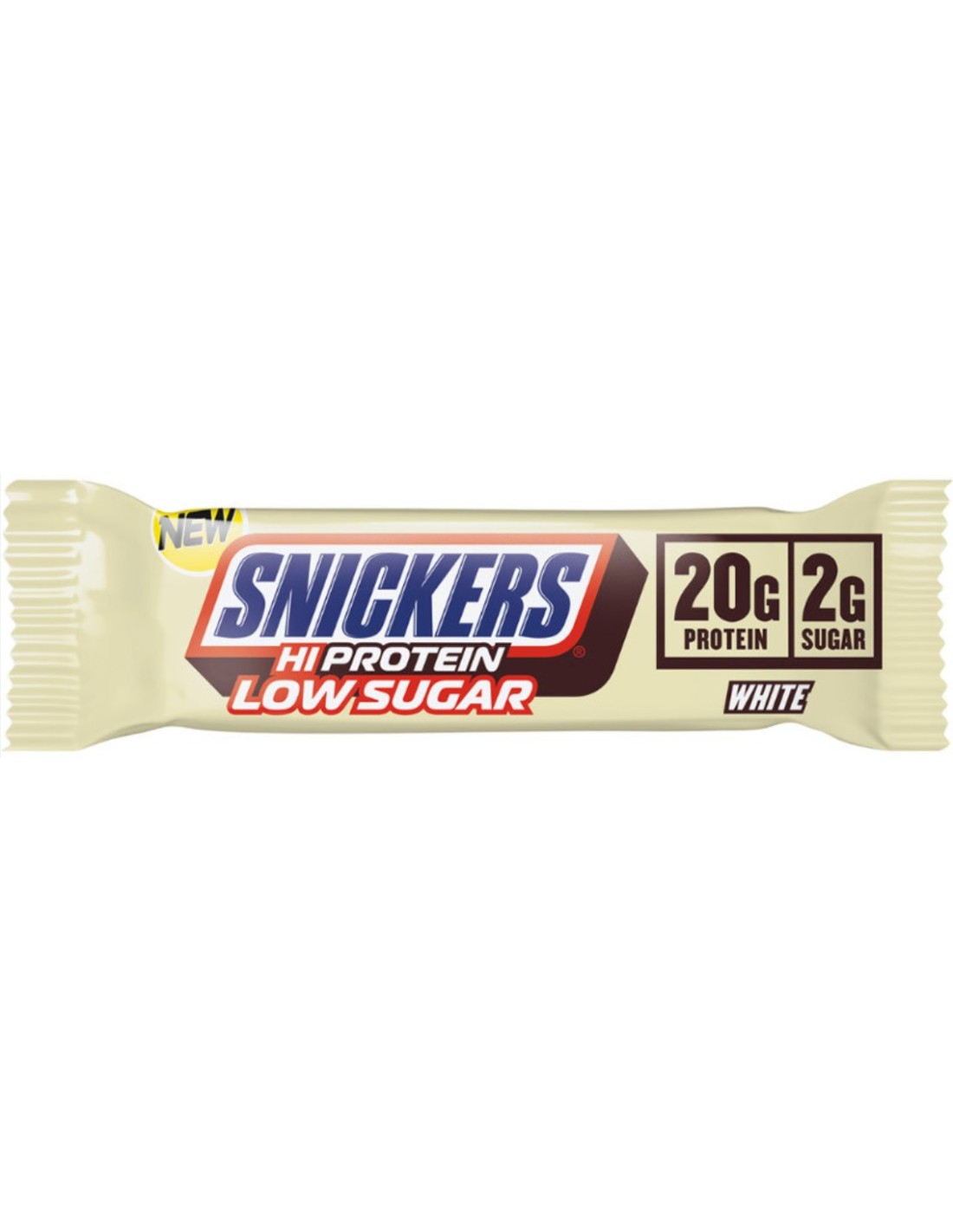 Snickers Low Sugar White Chocolate Protein Bar 57g