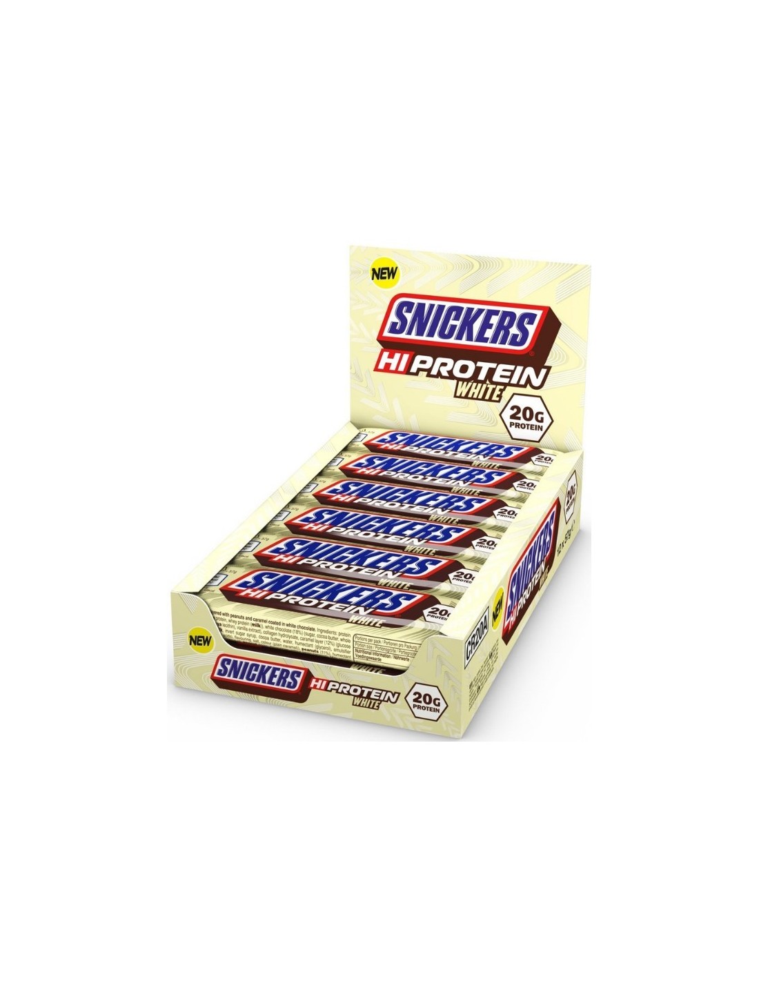 Snickers Hi-Protein White Chocolate Bar 57g
