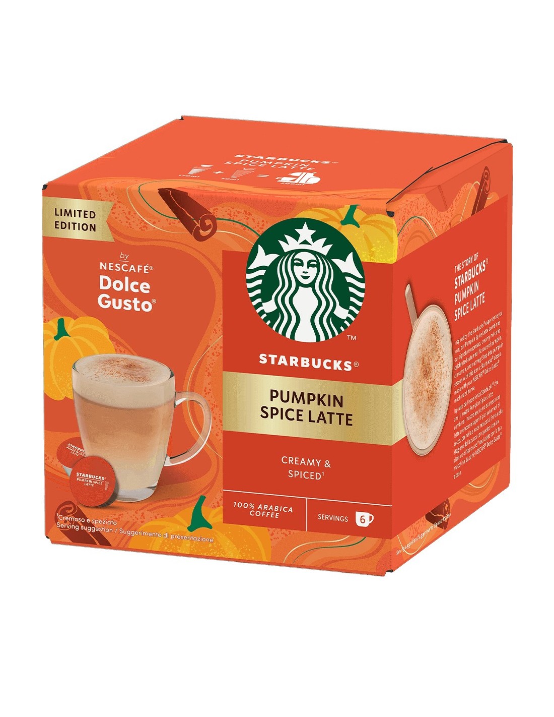 Starbucks Nescafé Dolce Pumpkin Spice Latte 127.8g