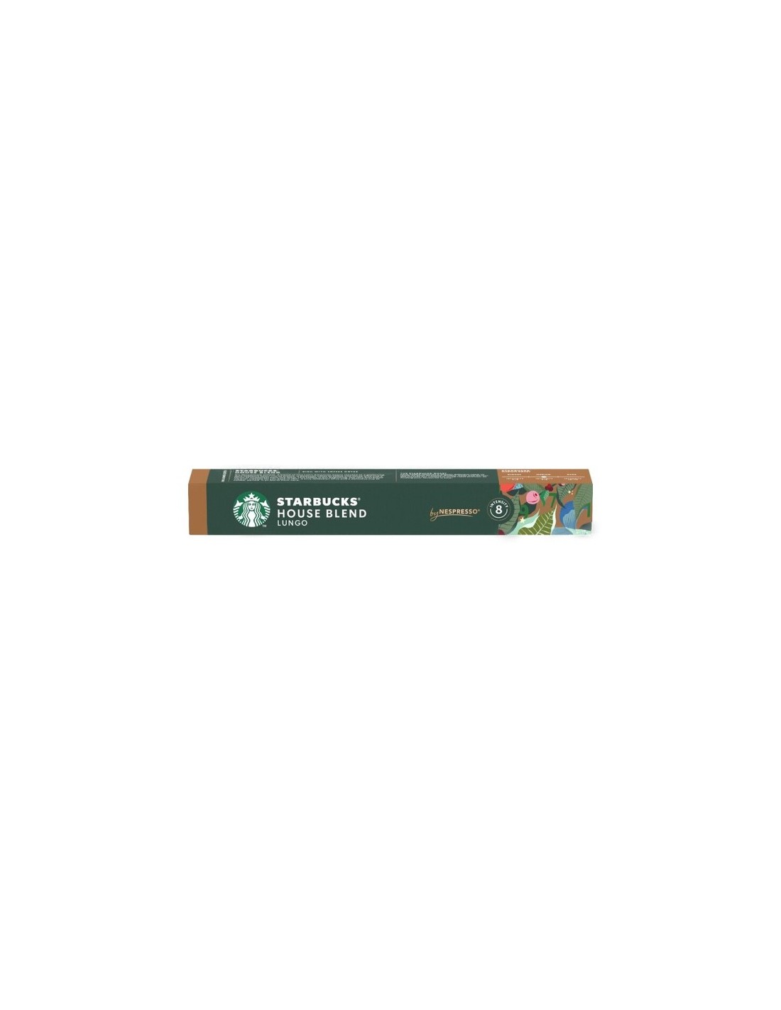 Starbucks Pods Nespresso House Blend Lungo 57g