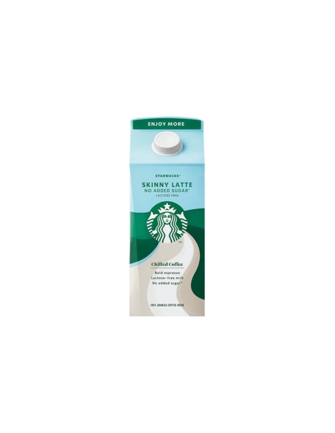 Starbucks Multiserve Caffe Latte No Added Sugar 750ml