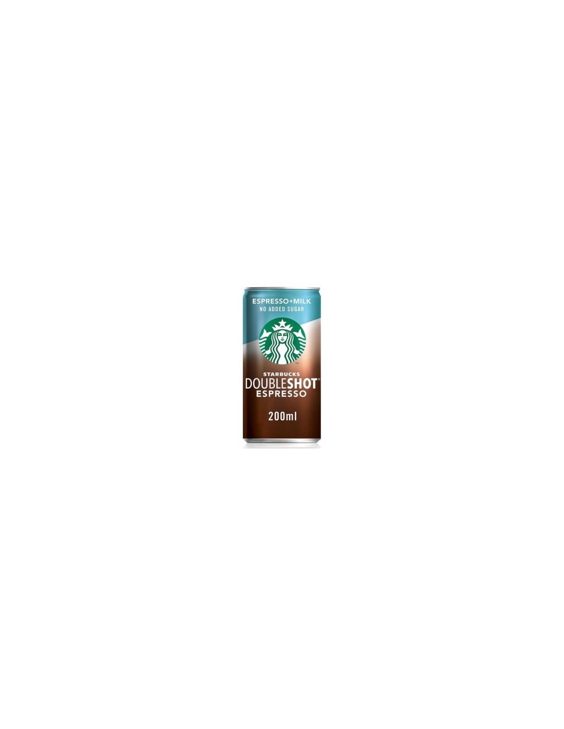 Starbucks Doubleshot No Added Sugar 200ml