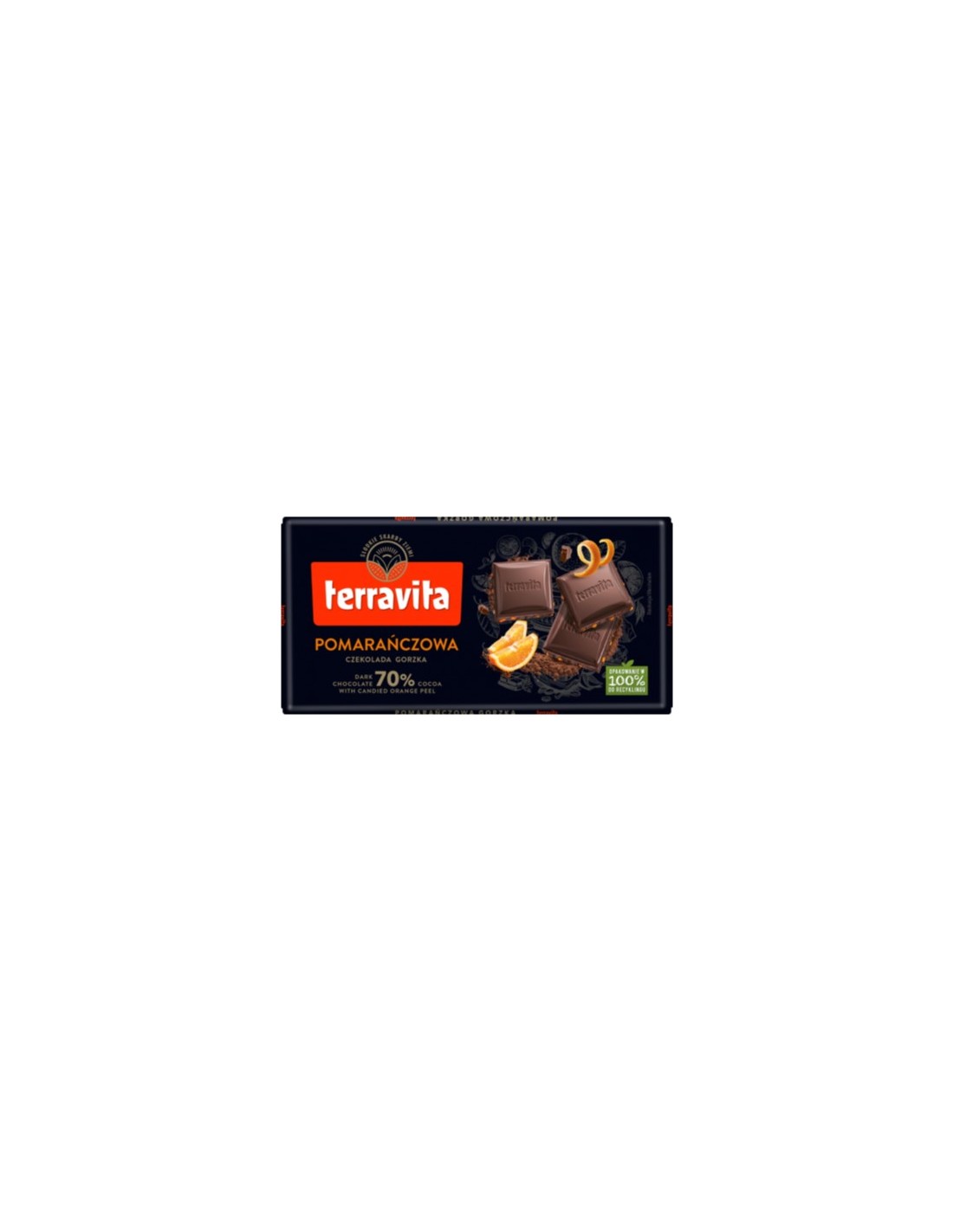 Terravita Dark 70% Orange 90g