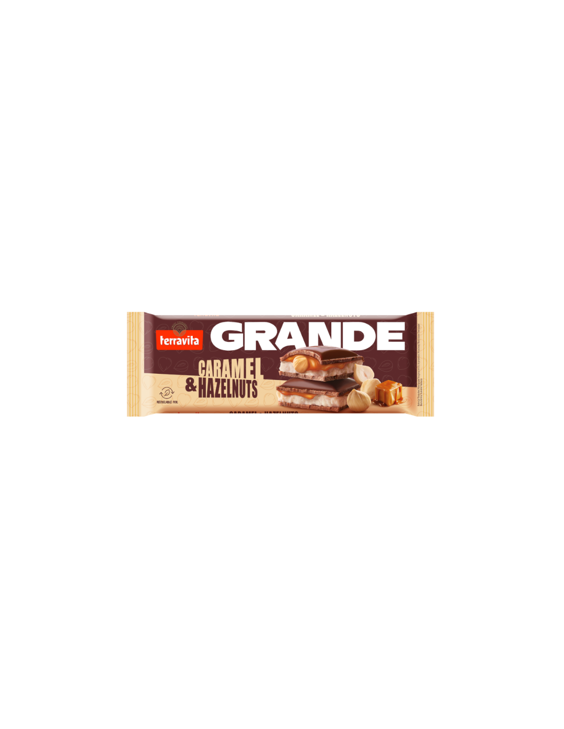 Terravita Milk Chocolate Yoghurt & Caramel & Hazelnut 235g