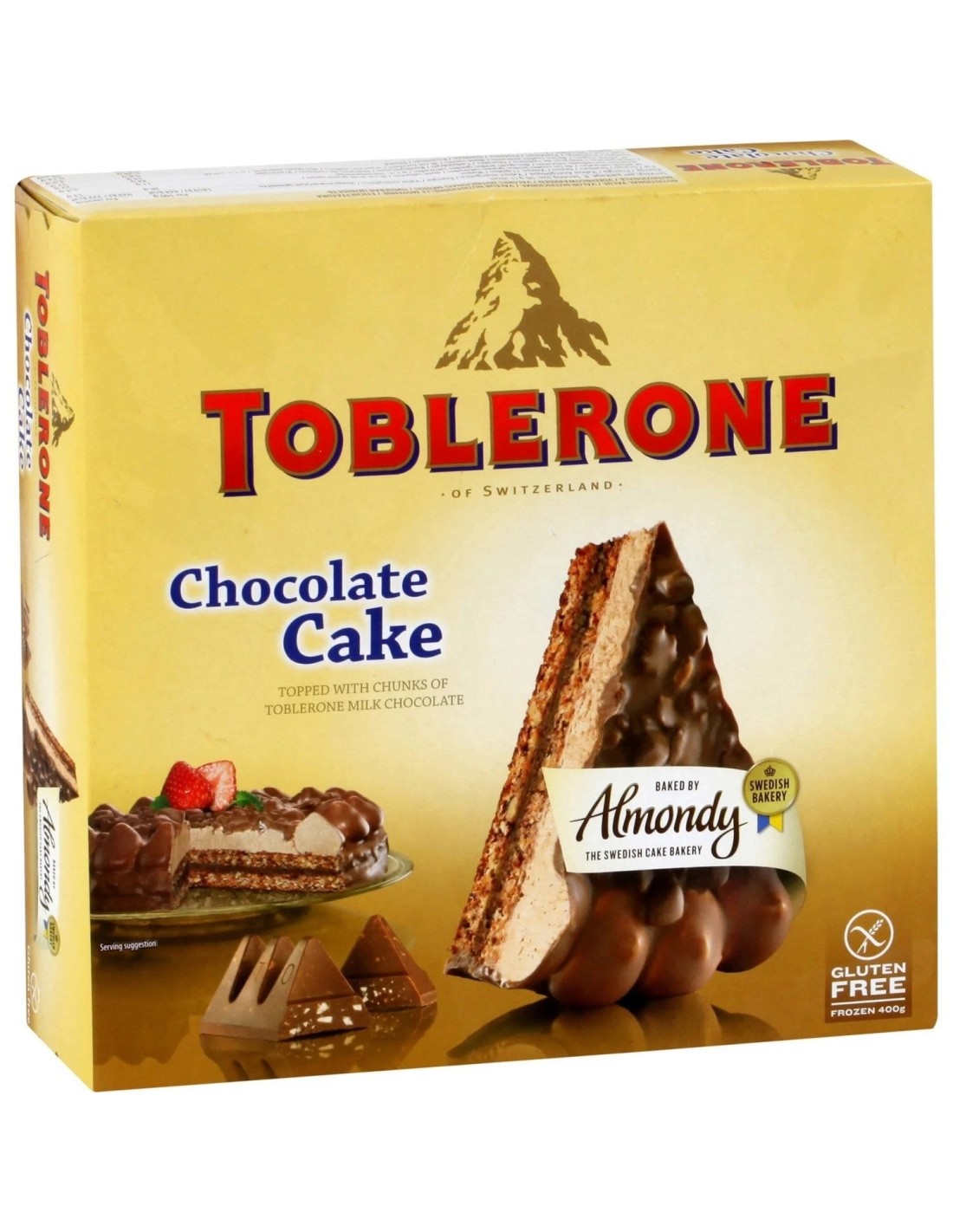 Toblerone Almondy Chocolate Cake 400g